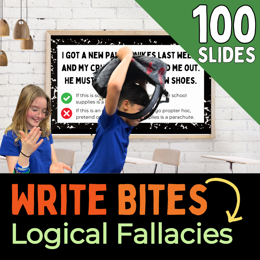 Logical Fallacies Lessons for Teaching Middle School ELA | Argument Writing | 6th Grade 7th Grade