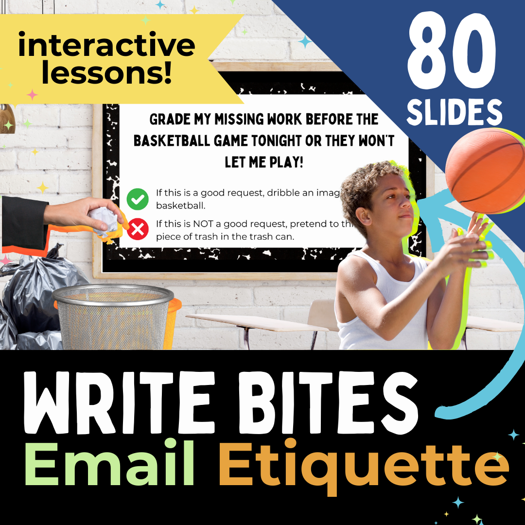 Email Etiquette Lessons for Middle School