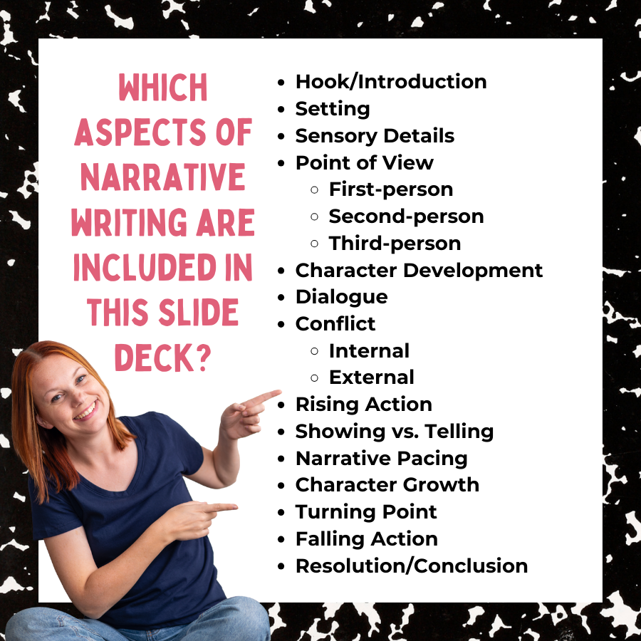 Narrative Writing Lessons for Middle School ELA | How to Write a Narrative