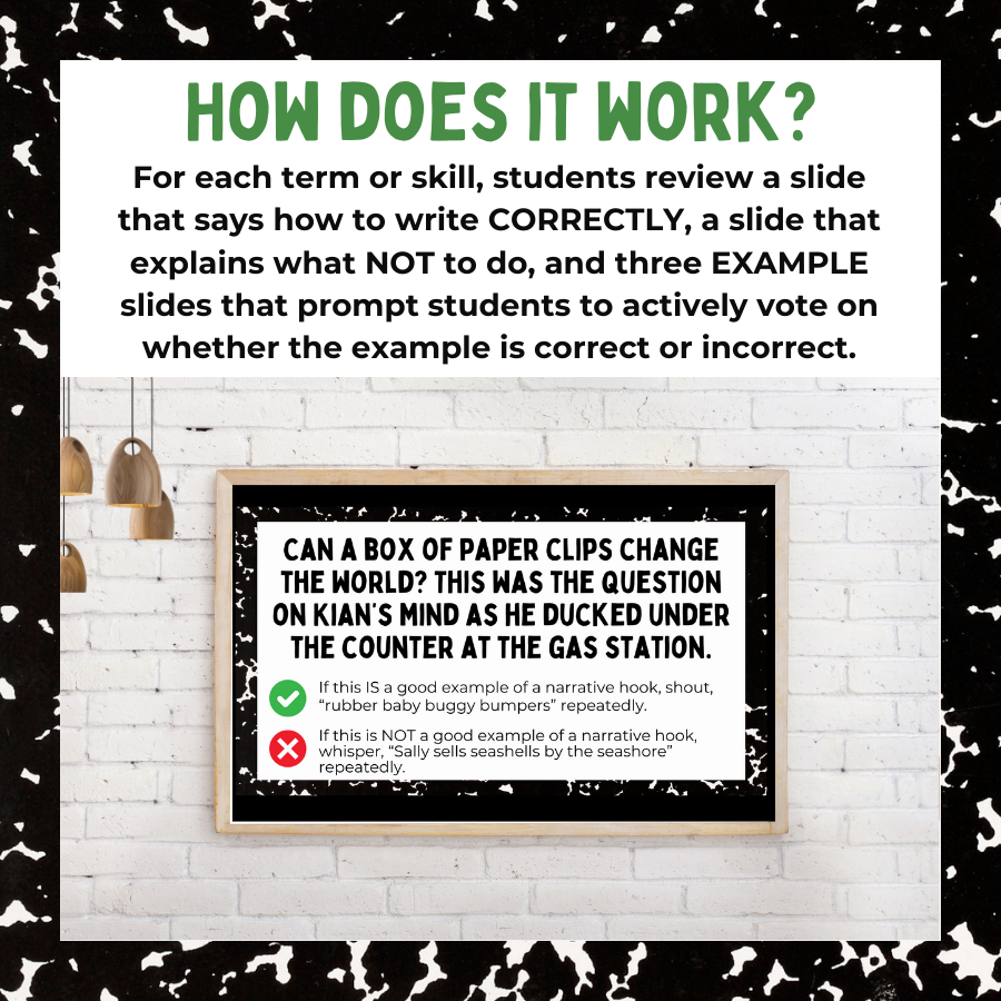 Narrative Writing Lessons for Middle School ELA | How to Write a Narrative