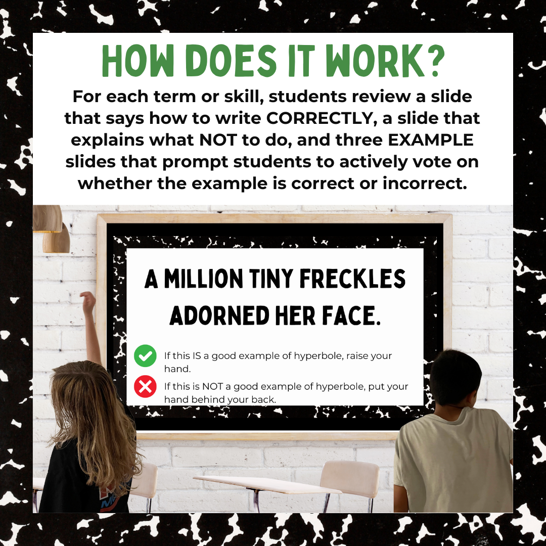 Fun Figurative Language Lessons for Middle School ELA | 6th Grade 7th Grade Writing