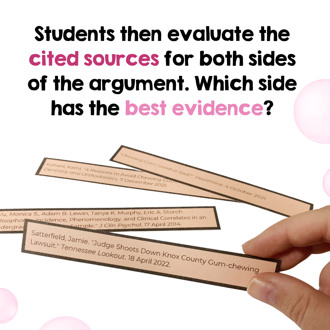 Research Writing Game and Activity for Middle School ELA