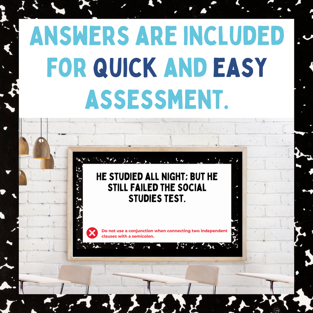 Teaching Punctuation | Middle School ELA Writing Mini Lessons