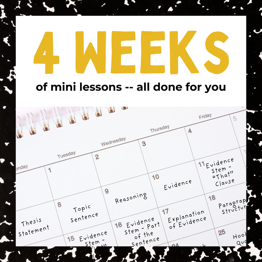 How to Write an Essay | Middle School ELA Mini Lessons