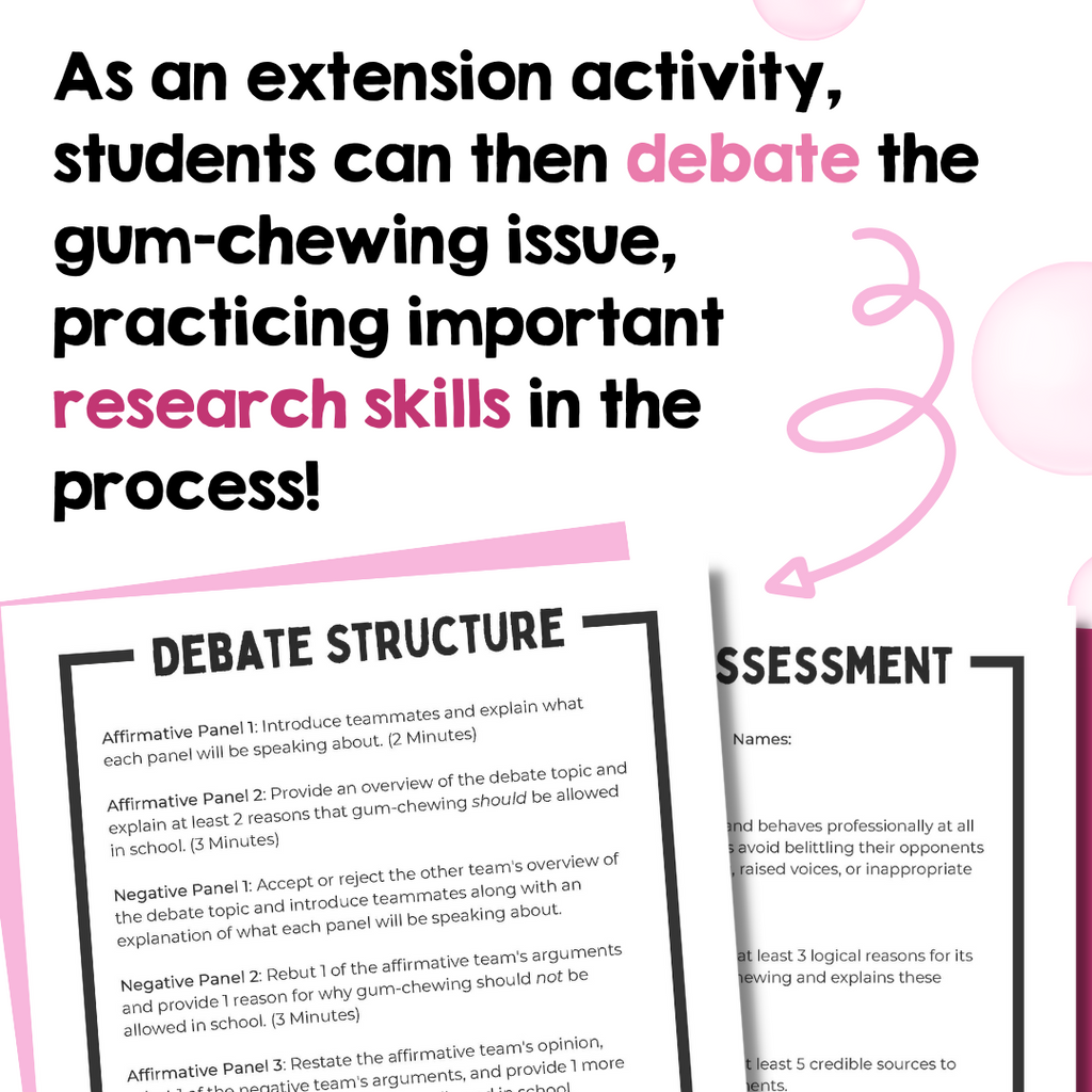 Research Writing Game and Activity for Middle School ELA