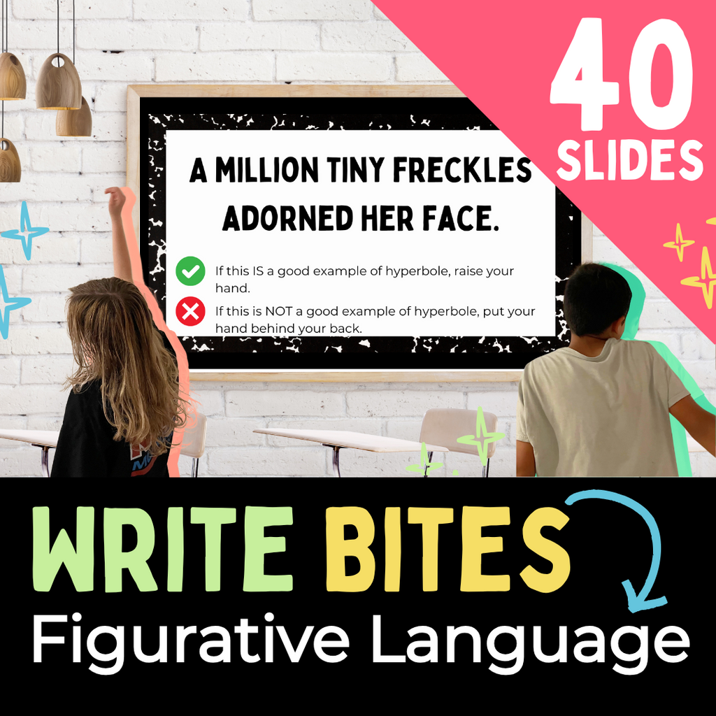 Fun Figurative Language Lessons for Middle School ELA | 6th Grade 7th Grade Writing